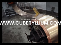 نوارهای بریلیوم برب2 نوارهای نرم و نوارهای سخت مطابق با استاندارد گوست 1789