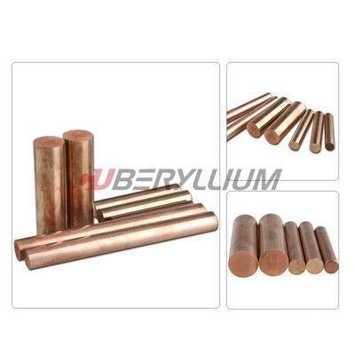 UNS. C17510 Alloy 3 Nickel Beryllium Copper Bars By Standard RWMA Class 3