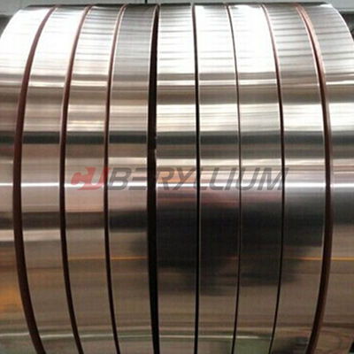 Qbe1.9Ti Beryllium Copper Alloy Strips 0.2mmx200mm High Strength