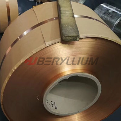 C17200 ASTM B194 Beryllium Copper Tape Berylco 25 For Electrical Switch Soft State