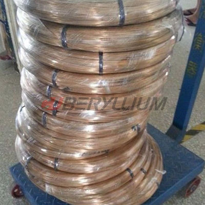 Copper Cobalt Beryllium Alloy Wires UNS C17500 Material For Springs Switches Connectors