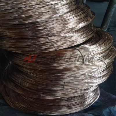 CuBe2(Qbe2.0) Beryllium Bronze Wires 0.1-0.8mm For High Precision Electronics