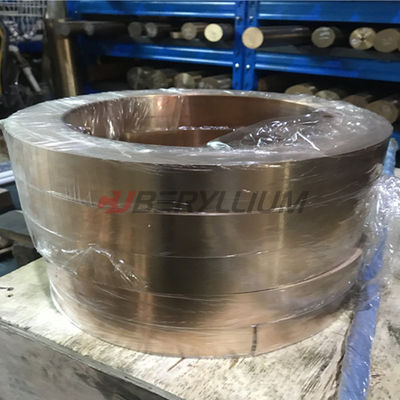 Temper 1/2H CuBe2 Beryllium Copper Strip 0.8mmx59mm In Coil