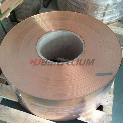 BrBNT1.9 Qbe1.9 Beryllium Copper Strip 0.8mmx200mm With Soft State