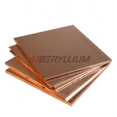 Cube2 C17200 CDA 172 Beryllium Copper Sheet Plate For Rolling Mill Parts