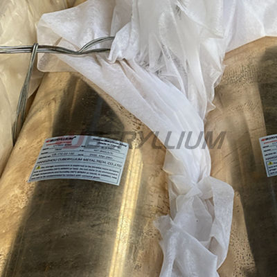 C17200 CuBe2 Beryllium Copper Billet 200mm Dia 500mm L With Temper TB00
