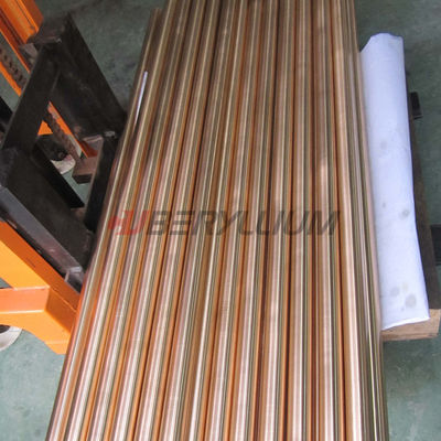 ASTM Alloy 165 C17000 TM00 Beryllium Copper Rods Mill Hardened Good Wear Resistance