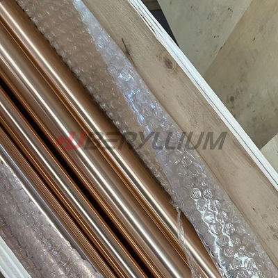 CuBe2 AT Beryllium Copper Rods ASTM B196 Dia 18mm Length 2000mm