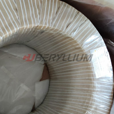 Strip Form Beryllium Copper 0.25mm X 15mm 260 - 310HV RWMA Class 4
