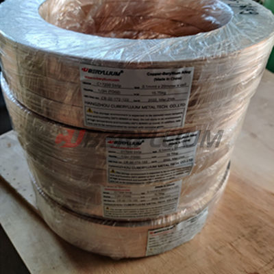 C17200 Strip Thickness 0.4 - 1.0mm Width 50mm For Electrical Industry