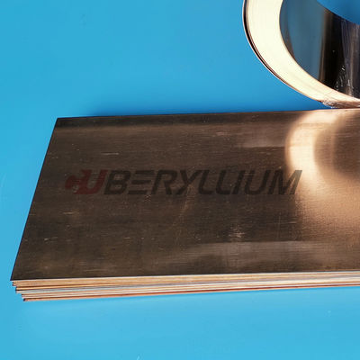Beryllium Copper Alloys CuBe2 C17200 Plate 40mm X 140mm X 2000mml
