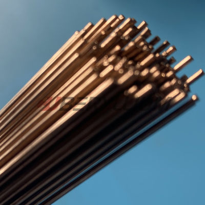 CuBe2Pb Leaded Beryllium Copper Rods 1.0mm Dia 2000mm L Hard Temper