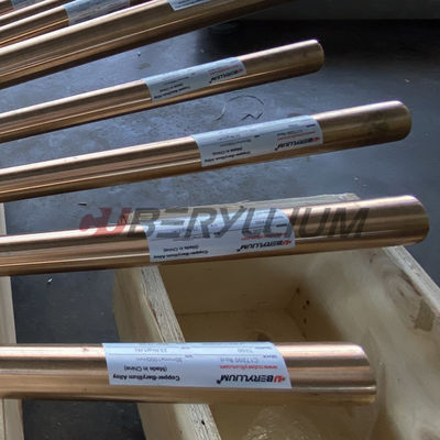 ASTM B194 Copper Beryllium Alloy Rod C17300 For Bourdon Tubes Bellows